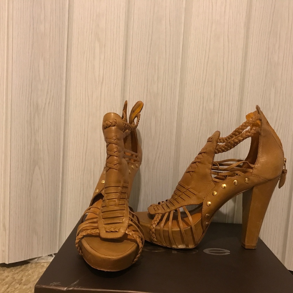 Camel Gladiator Sandal